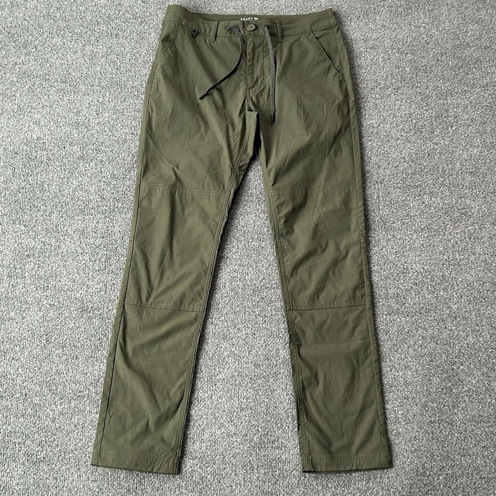 Roark Pant Men 30 X 31 Explorer Adventure Army‎ Green Outdoor Coated Stretch P10